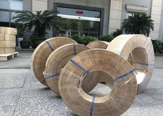 Brass Wire Reinforced Non Asbestos Woven Brake Lining Roll with Aramid Fiber for Oil Resistant Applications